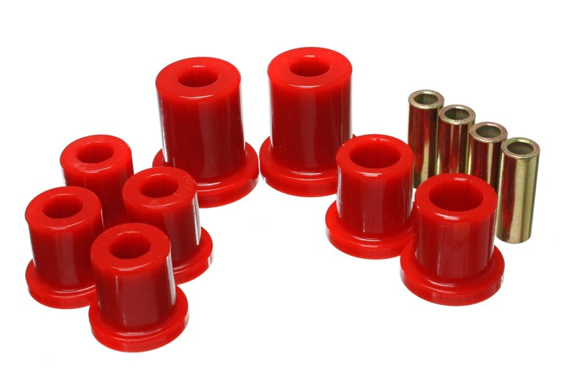 Energy Suspension 03-09 Lexus GX470 / 03-09 Toyota 4Runner 2WD/4WD Red Front Control Arm Bushing Set-Bushing Kits-Grocery Getter Performance
