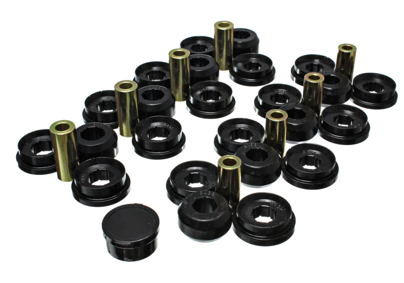 Energy Suspension 03-09 Lexus Gx470 / 07-09 Toyota FJ Cruiser Black Rear End Control Arm Bushing Set-Bushing Kits-Grocery Getter Performance