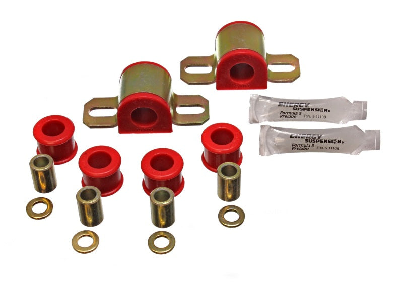 Energy Suspension 90-97 Mazda Miata Red 19mm Front Sway Bar Bushings (includes Sway Bar End Link Bus-Bushing Kits-Grocery Getter Performance