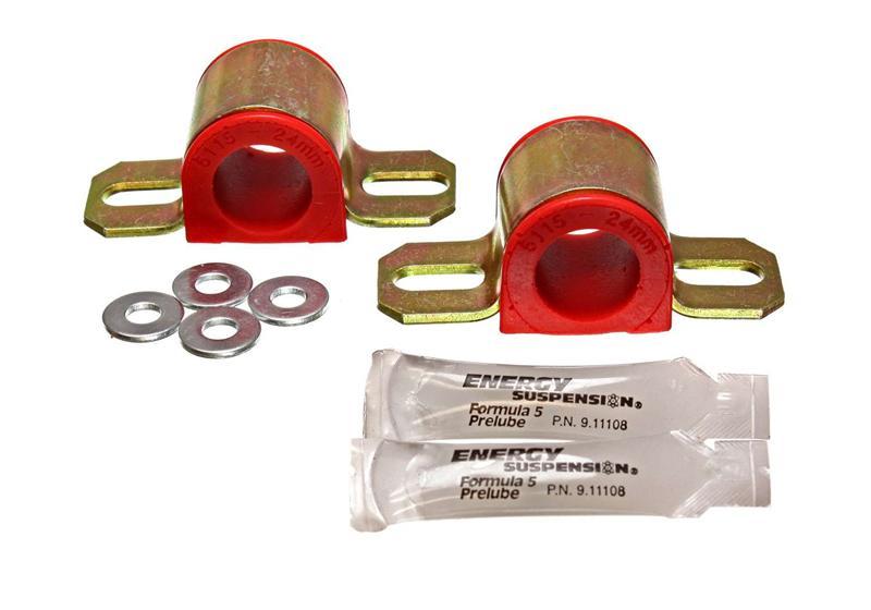 Energy Suspension 90-97 Mazda Miata Red 19mm Front Sway Bar Bushings (includes Sway Bar End Link Bus-Bushing Kits-Grocery Getter Performance