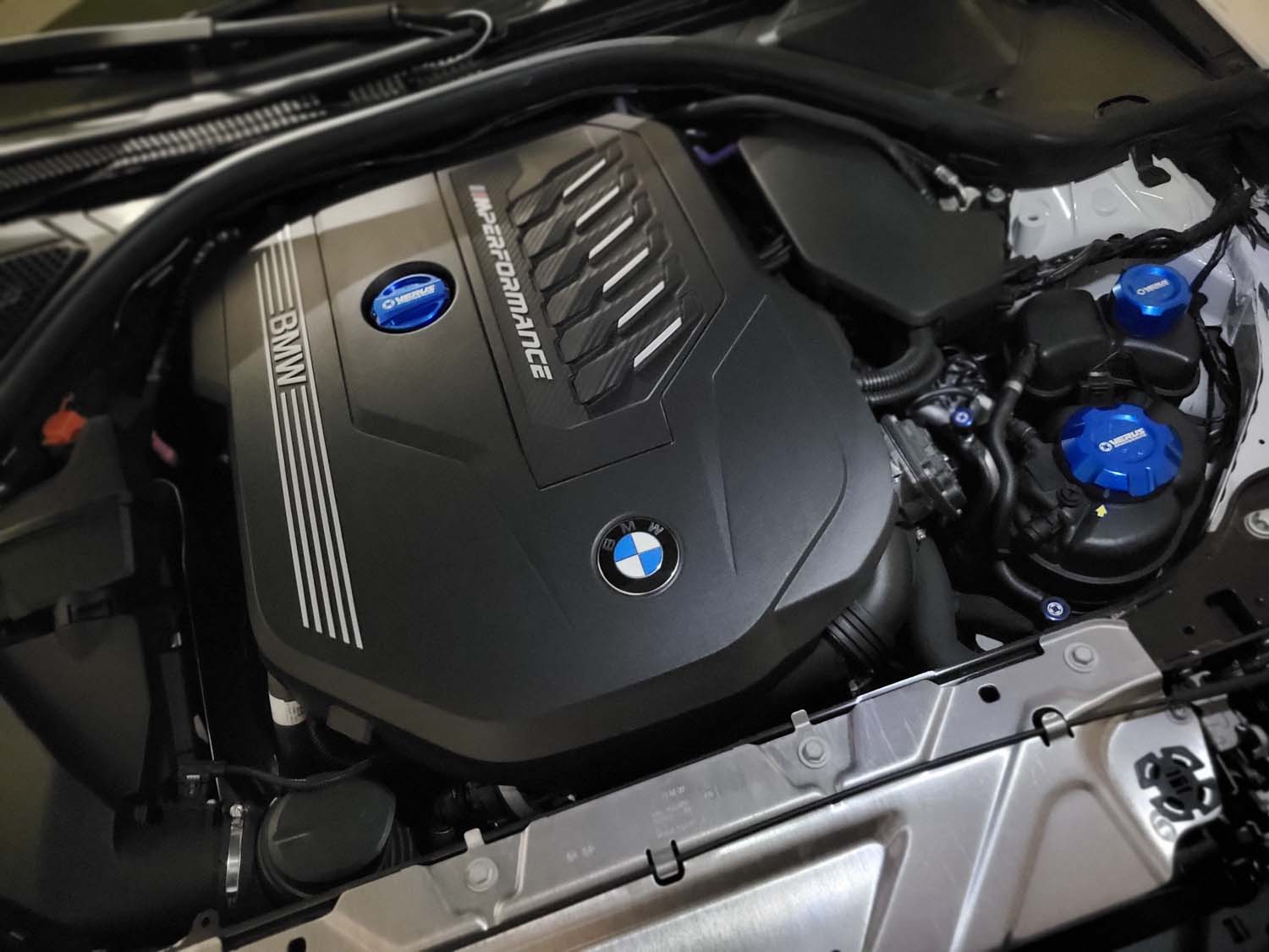 Engine Bay Fluid Cap Kit - BMW (G-Series, B58 Engine)