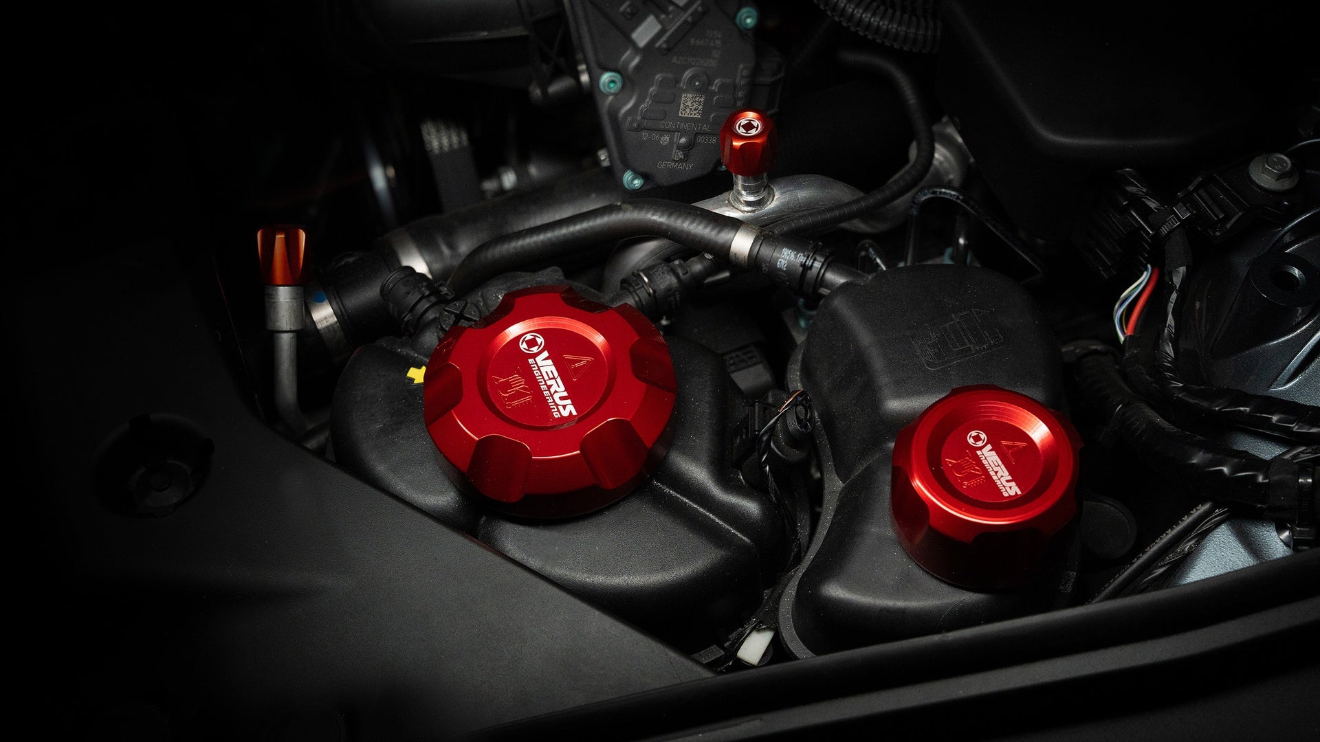 Engine Bay Fluid Cap Kit - Mk5 Toyota Supra