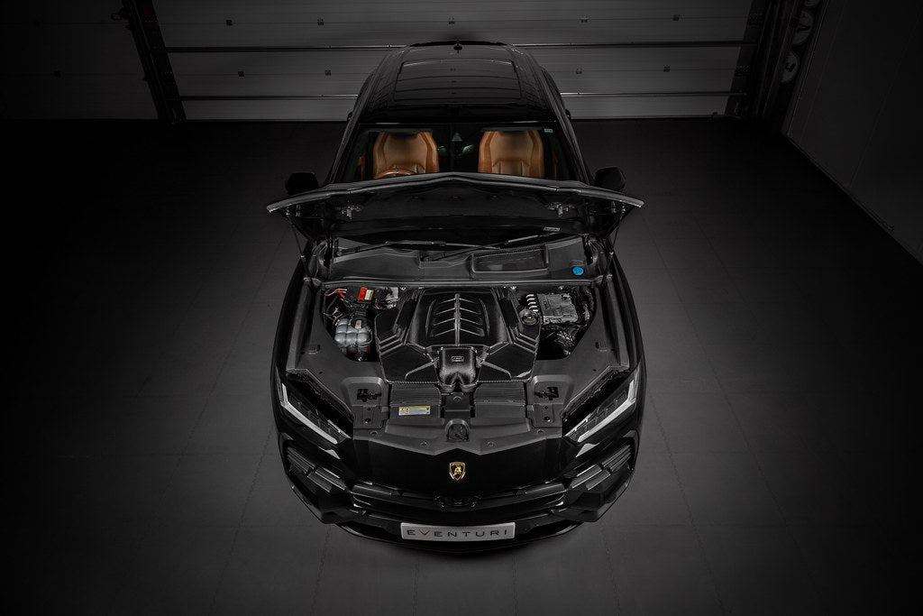 Eventuri 4.0TFSI Twin Turbo V8 Black Carbon Intake System - Plastic Inlet