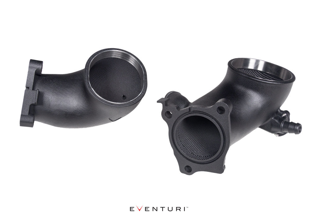 Eventuri 4.0TFSI Twin Turbo V8 Black Carbon Intake System - Plastic Inlet