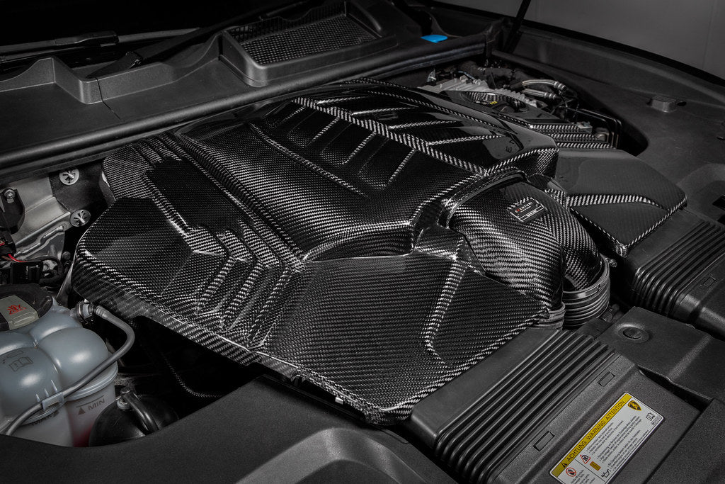 Eventuri 4.0TFSI Twin Turbo V8 Black Carbon Intake System - Plastic Inlet
