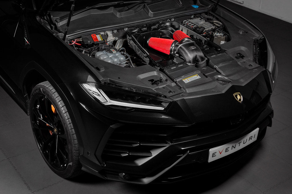 Eventuri 4.0TFSI Twin Turbo V8 Black Carbon Intake System - Plastic Inlet