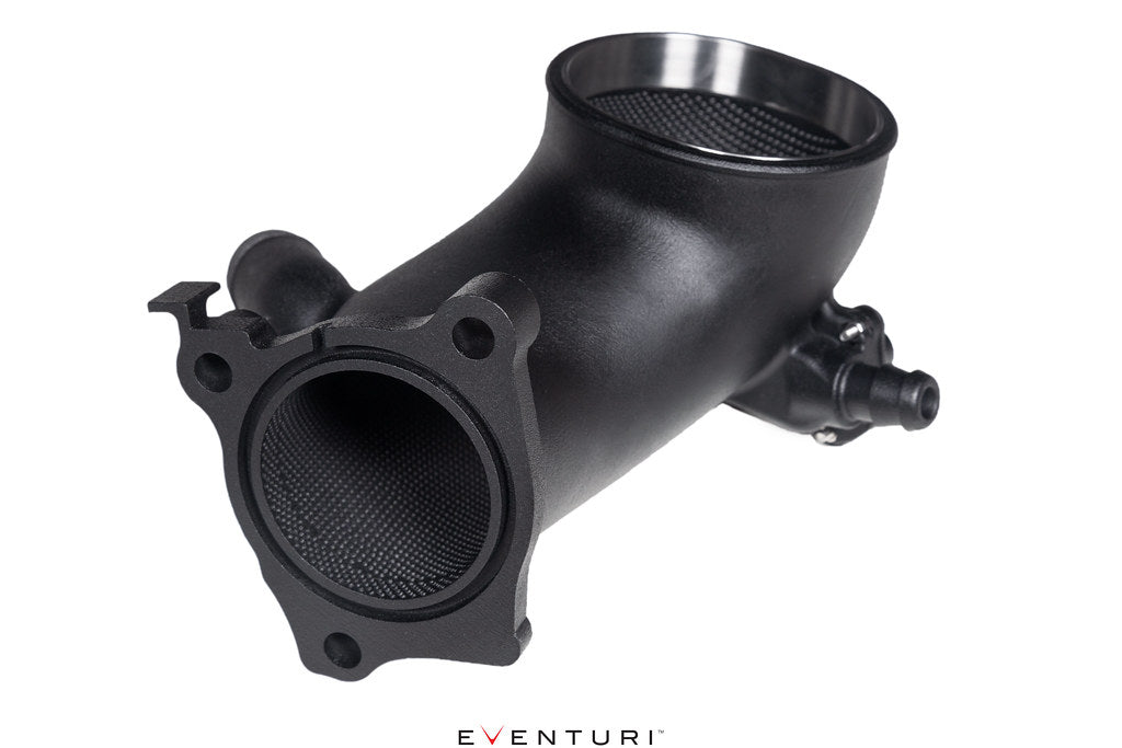 Eventuri 4.0TFSI Twin Turbo V8 Black Carbon Intake System - Plastic Inlet