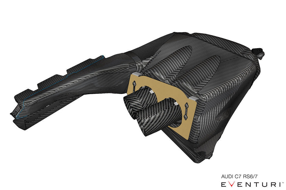 Eventuri Audi C7 RS6 / RS7 Black Carbon Intake System