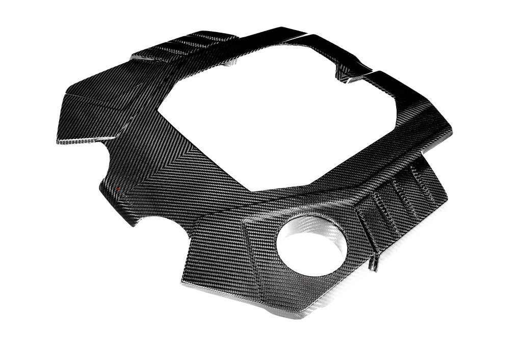 Eventuri Audi C8 RS6 / RS7 Black Carbon Engine Cover-Exterior-Grocery Getter Performance
