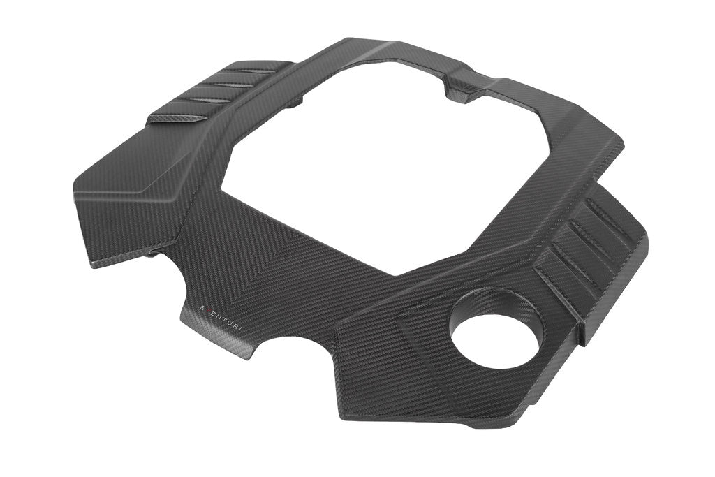 Eventuri Audi C8 RS6 / RS7 Black Carbon Engine Cover-Exterior-Grocery Getter Performance