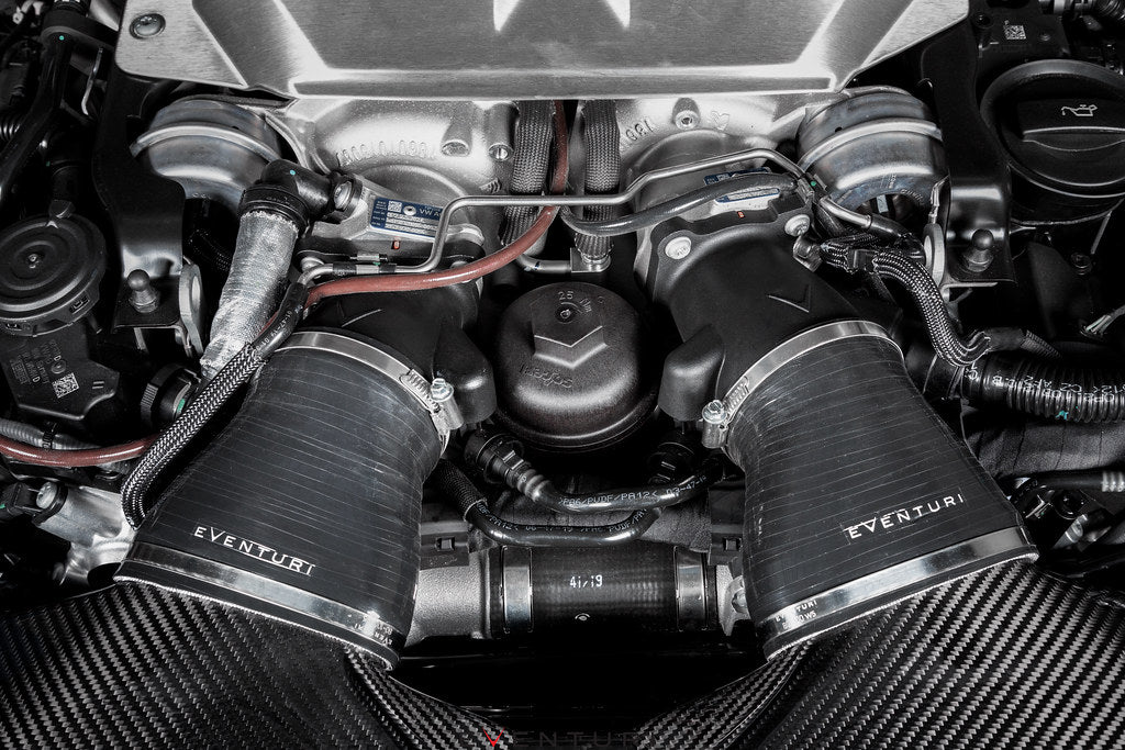 Eventuri Audi C8 RS6 / RS7 Black Carbon Intake System-Performance-Grocery Getter Performance