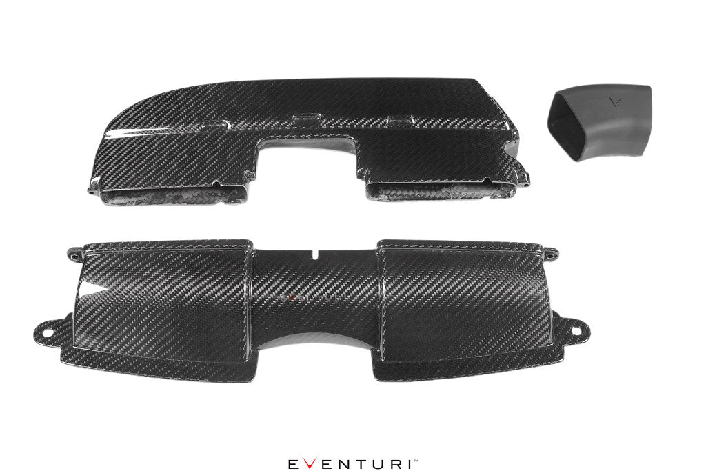 Eventuri BMW E9X M3 Carbon Duct Set - Gloss-Performance-Grocery Getter Performance