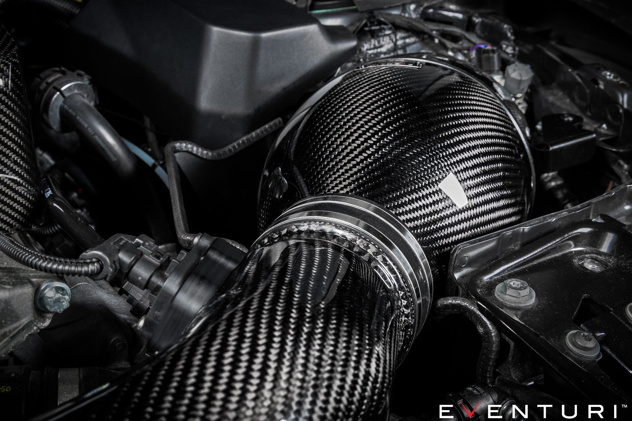 Eventuri BMW F-Chassis N55 Black Carbon Intake System - V2-Performance-Grocery Getter Performance