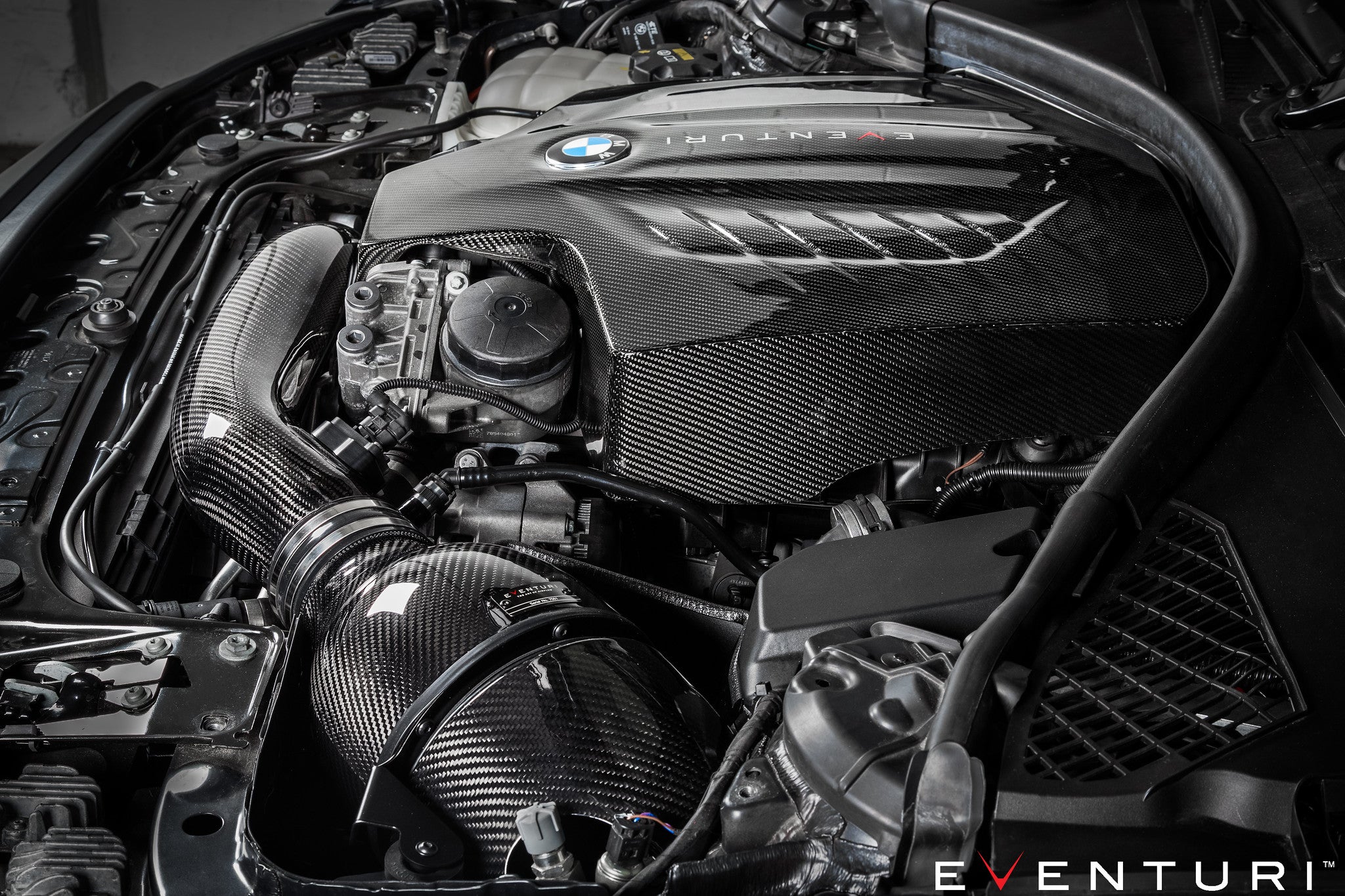 Eventuri BMW F-Chassis N55 Black Carbon Intake System - V2-Performance-Grocery Getter Performance