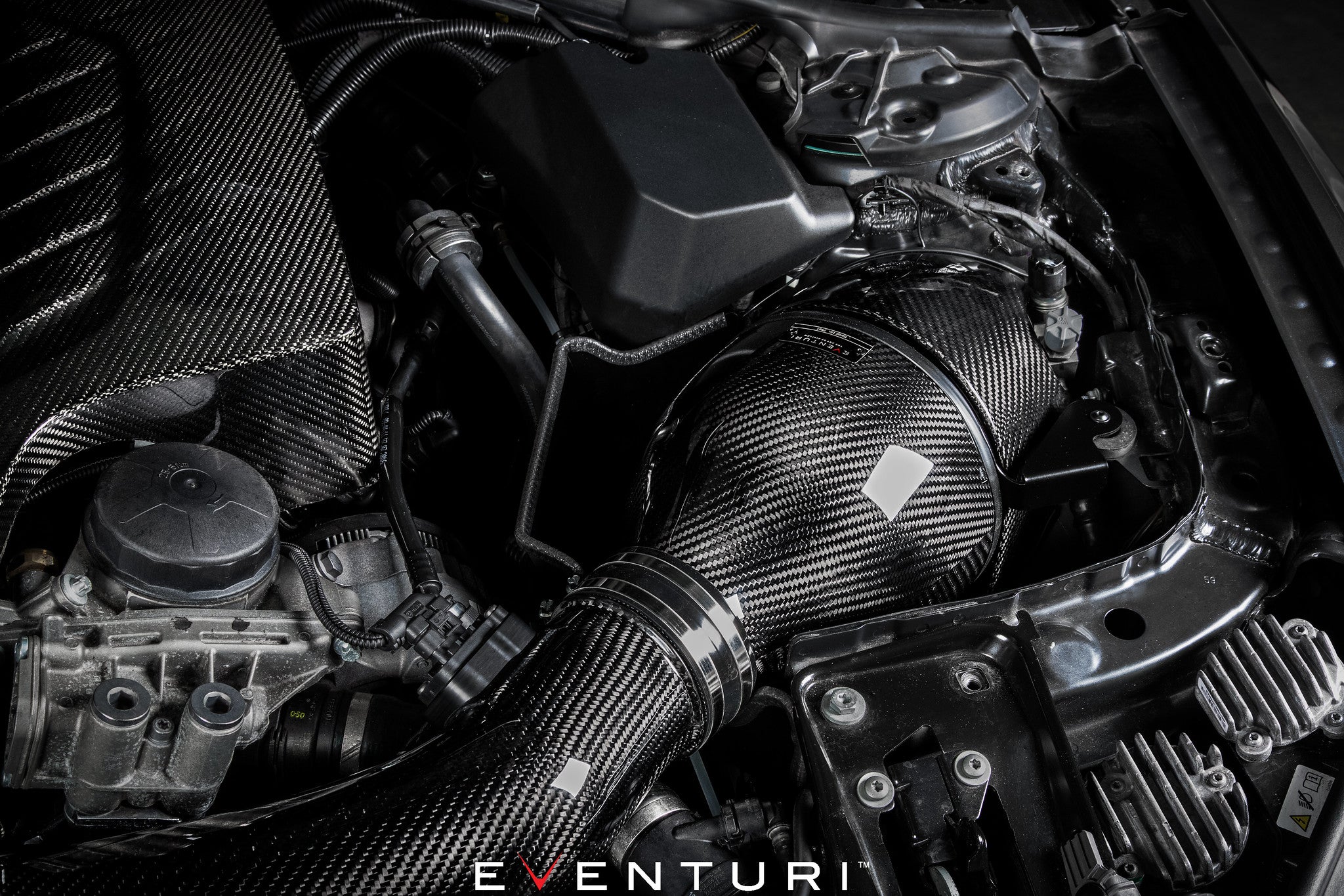 Eventuri BMW F-Chassis N55 Black Carbon Intake System - V2-Performance-Grocery Getter Performance