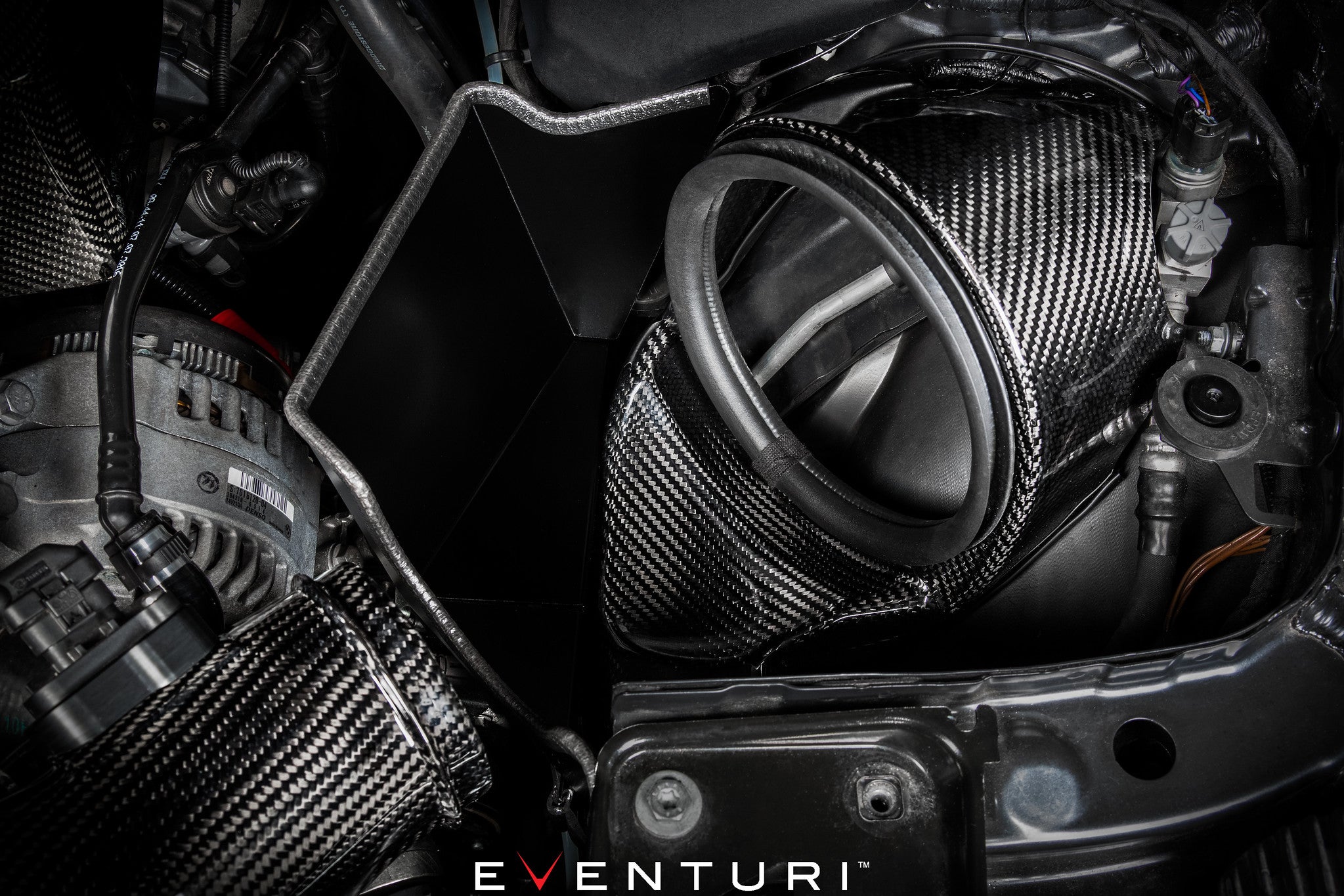Eventuri BMW F-Chassis N55 Black Carbon Intake System - V2-Performance-Grocery Getter Performance