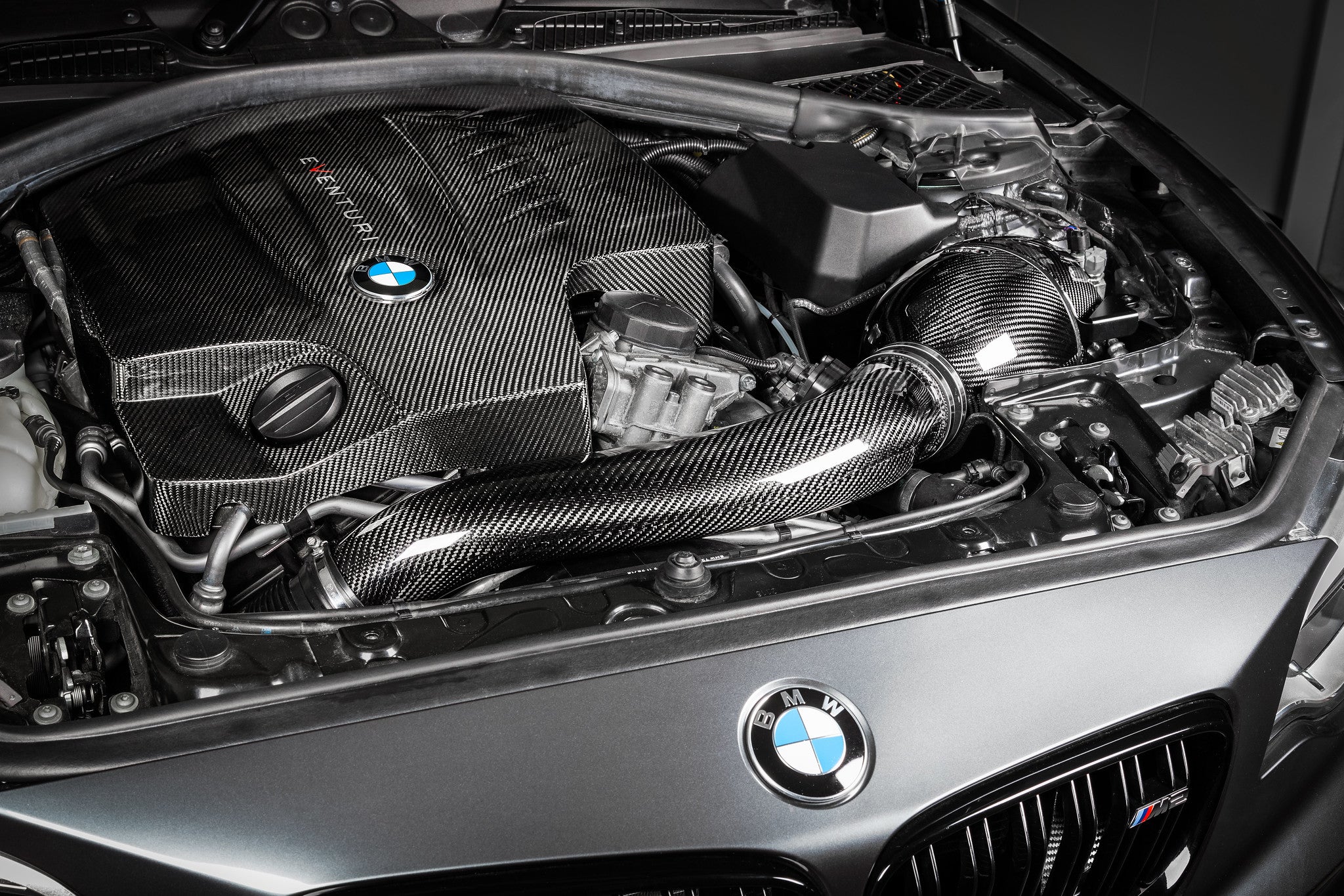 Eventuri BMW F-Chassis N55 Black Carbon Intake System - V2-Performance-Grocery Getter Performance