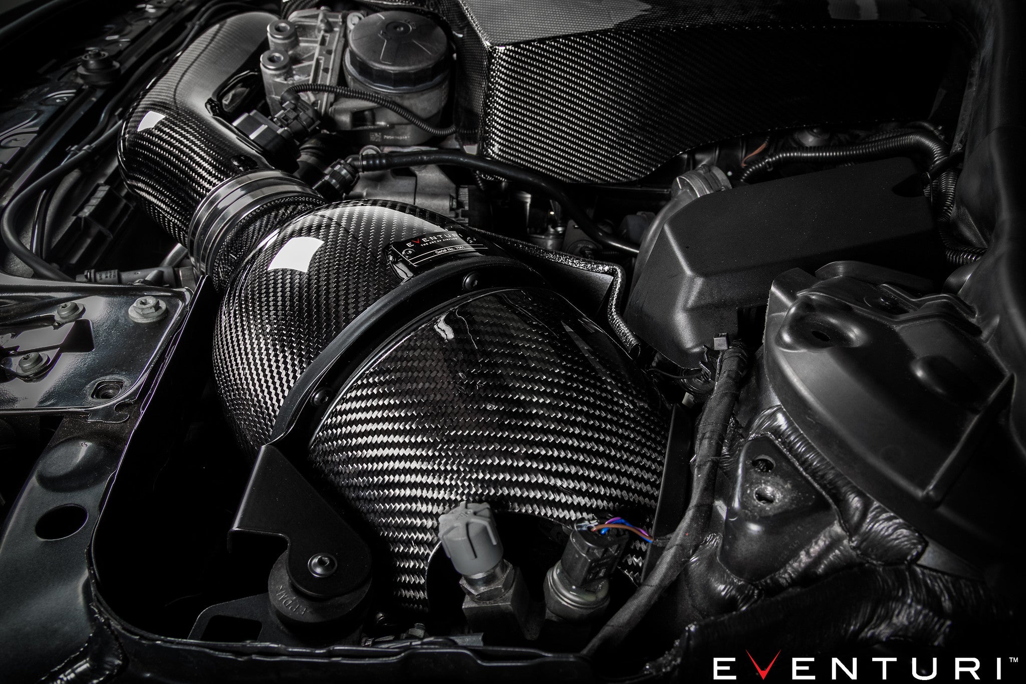 Eventuri BMW F-Chassis N55 Black Carbon Intake System - V2-Performance-Grocery Getter Performance