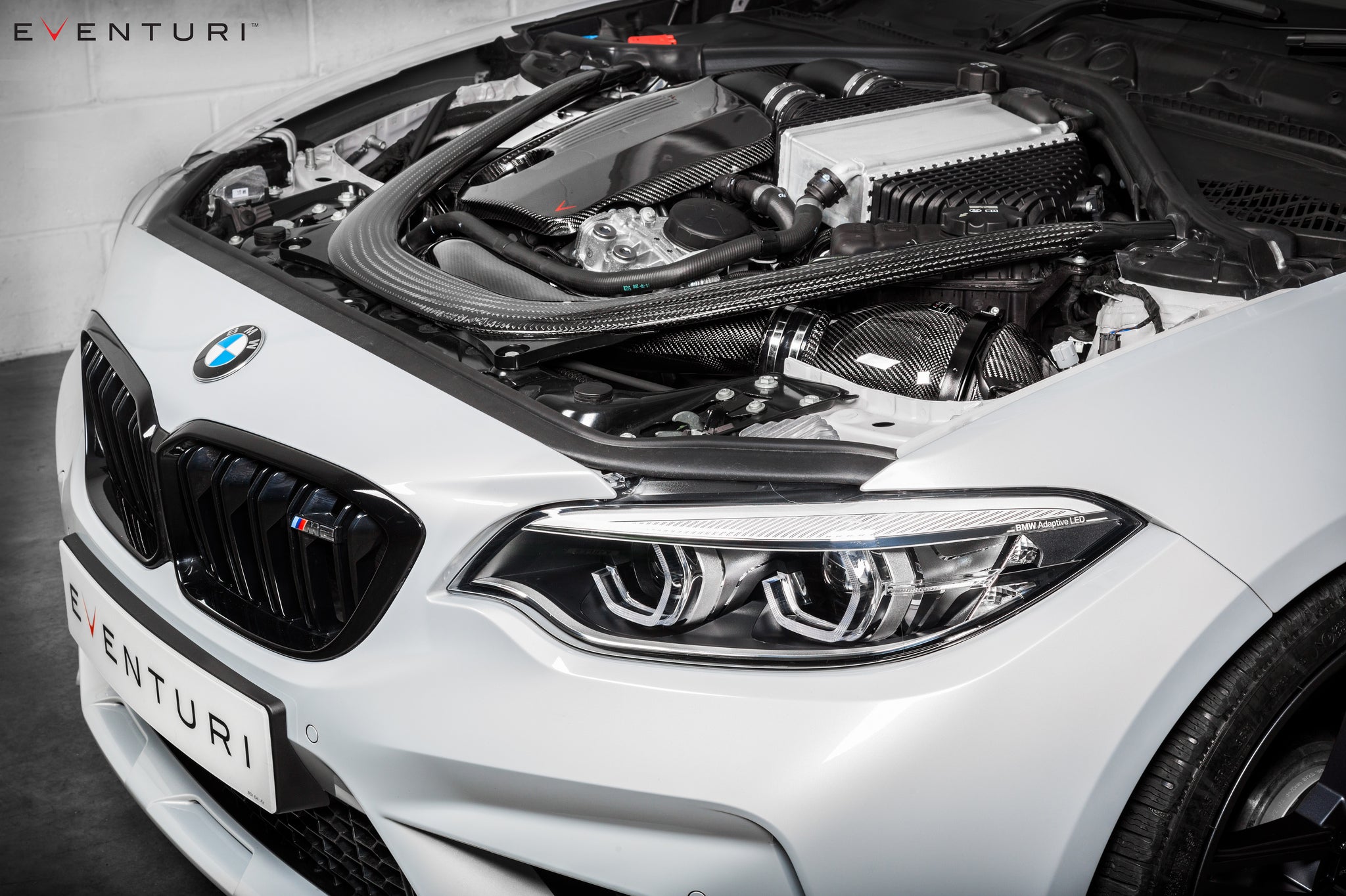 Eventuri BMW F87 M2 Competition / M2 CS S55 Black Carbon Intake System-Performance-Grocery Getter Performance