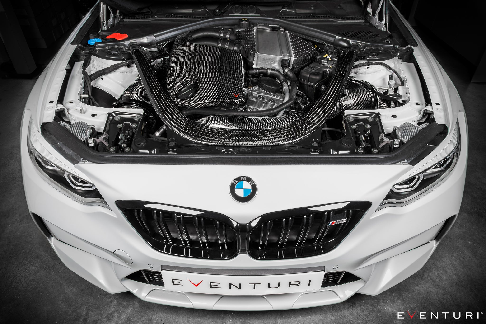 Eventuri BMW F87 M2 Competition / M2 CS S55 Black Carbon Intake System-Performance-Grocery Getter Performance
