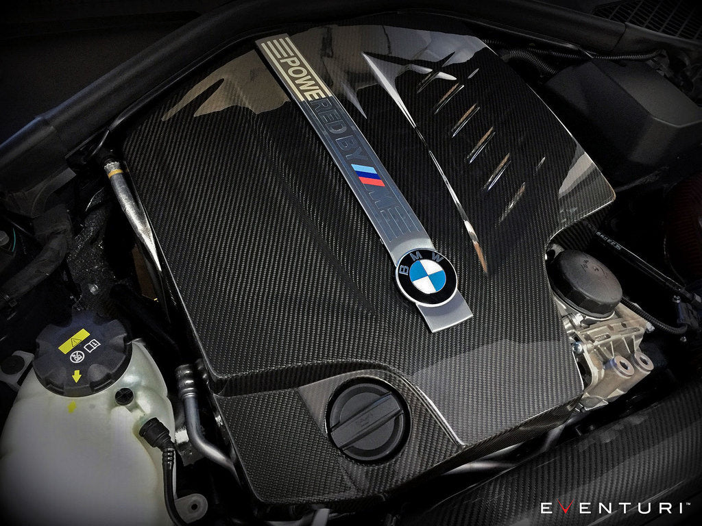 Eventuri BMW F87 M2 N55 Black Carbon Engine Cover-Exterior-Grocery Getter Performance