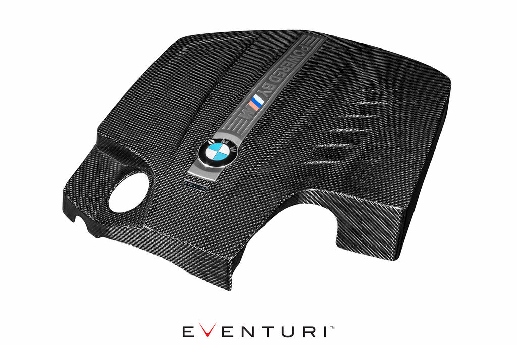 Eventuri BMW F87 M2 N55 Black Carbon Engine Cover-Exterior-Grocery Getter Performance