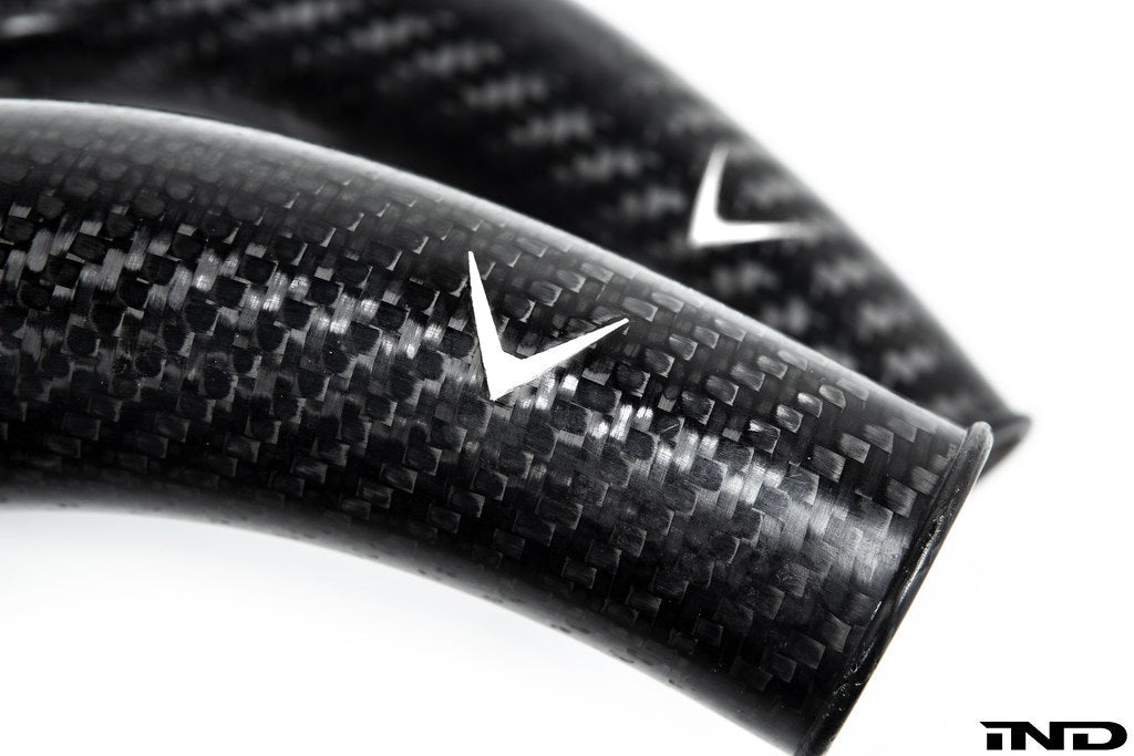 Eventuri BMW F8X M2C M3 M4 S55 Black Carbon Charge Pipe Set - Matte-Performance-Grocery Getter Performance