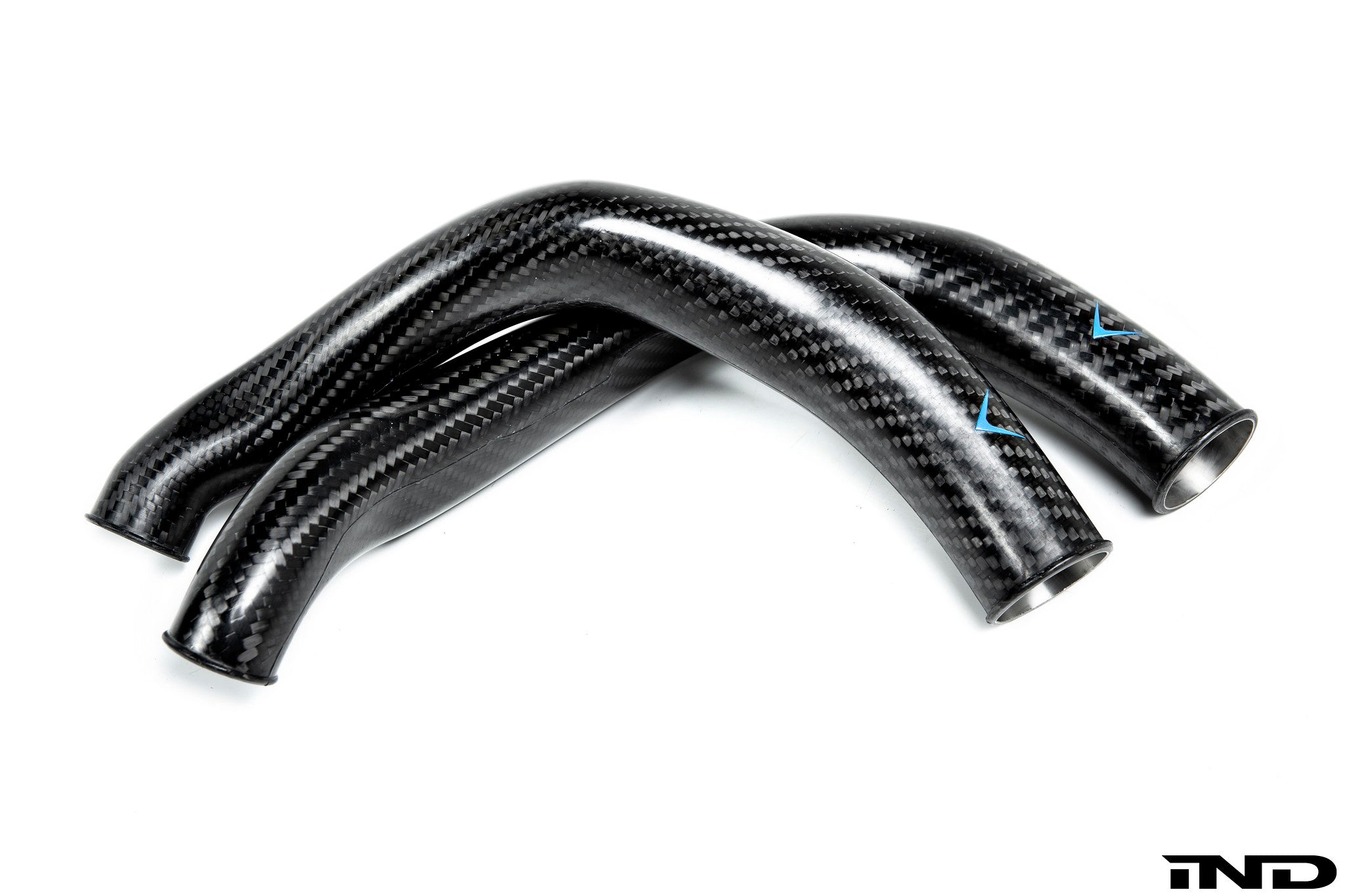 Eventuri BMW F8X M2C M3 M4 S55 Black Carbon Charge Pipe Set - Matte-Performance-Grocery Getter Performance