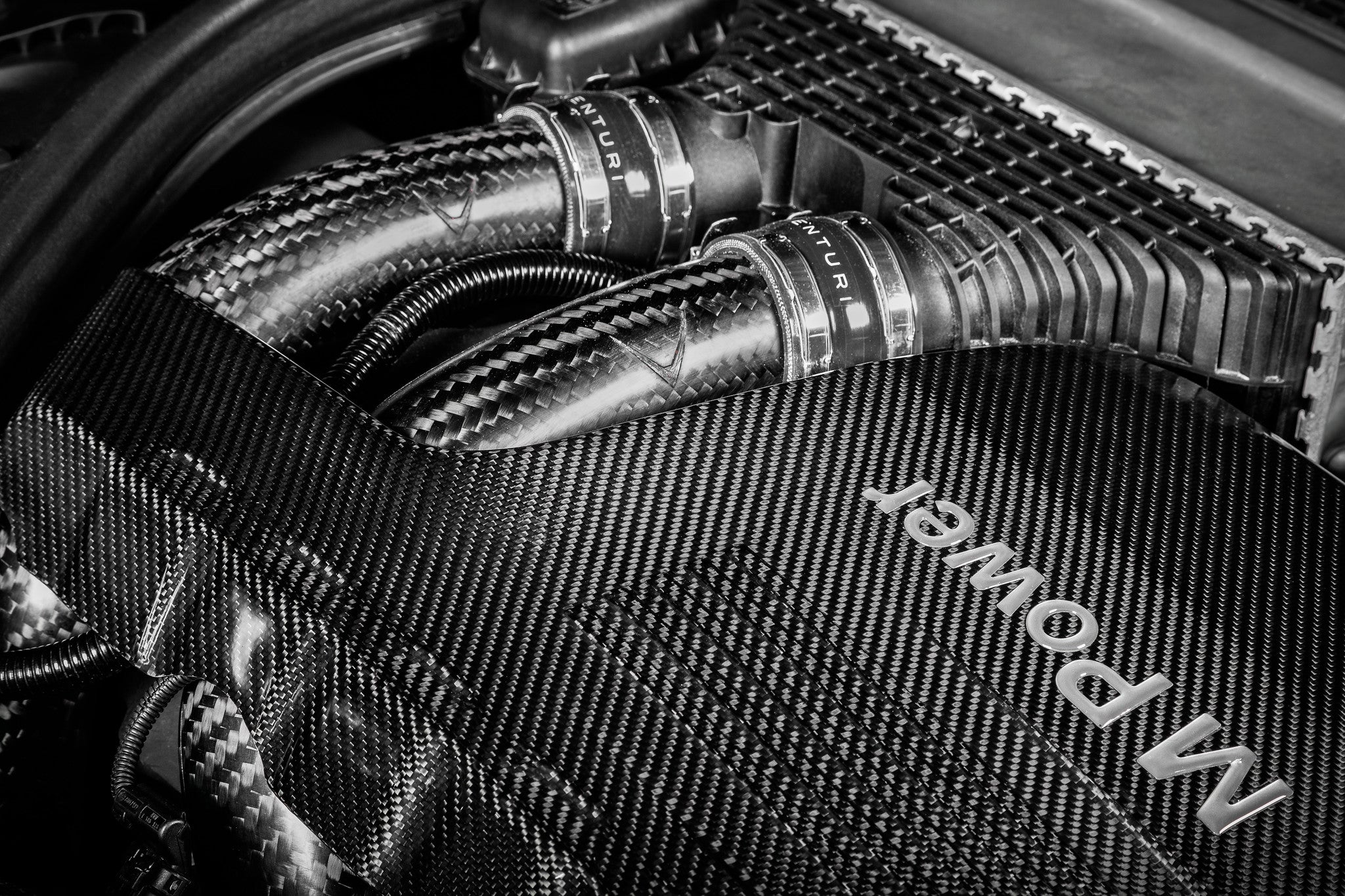 Eventuri BMW F8X M2C M3 M4 S55 Black Carbon Charge Pipe Set - Matte-Performance-Grocery Getter Performance