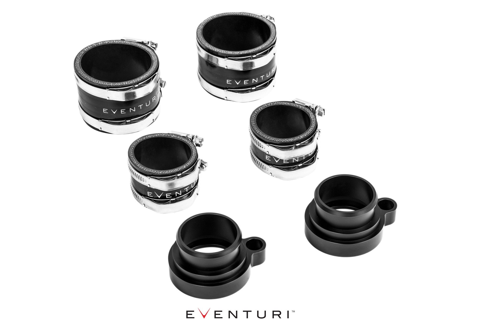 Eventuri BMW F8X M2C M3 M4 S55 Black Carbon Charge Pipe Set - Matte-Performance-Grocery Getter Performance