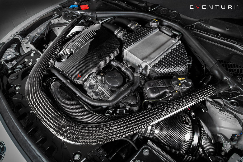 Eventuri BMW F8X M3 / M4 S55 Black Carbon Engine Cover-Exterior-Grocery Getter Performance