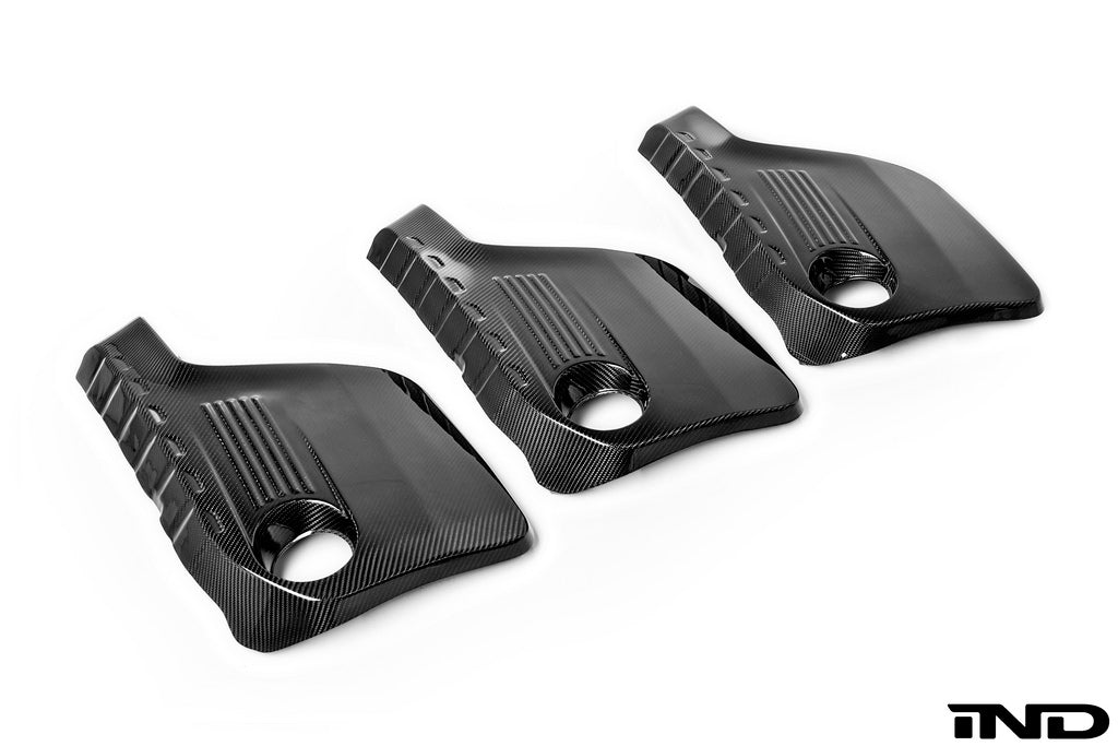 Eventuri BMW F8X M3 / M4 S55 Black Carbon Engine Cover-Exterior-Grocery Getter Performance