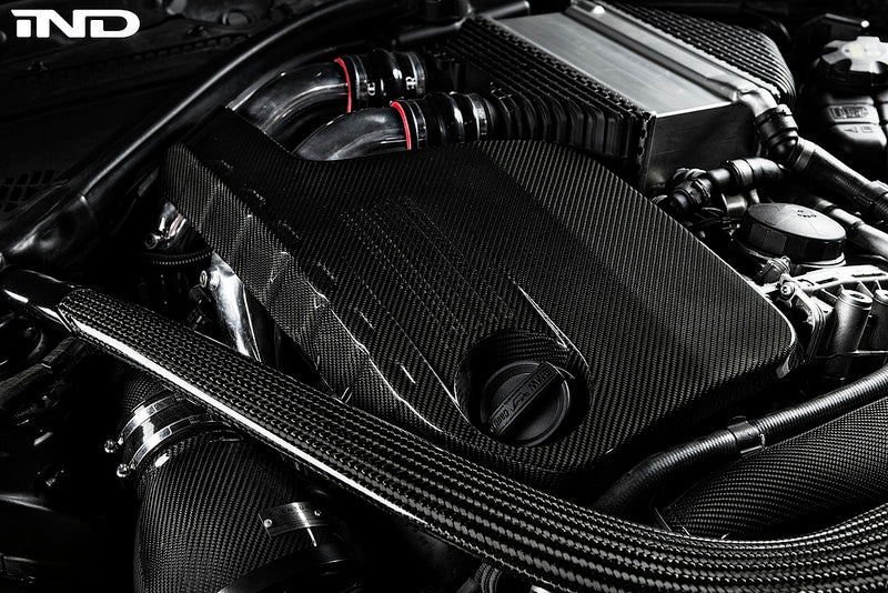Eventuri BMW F8X M3 / M4 S55 Black Carbon Engine Cover-Exterior-Grocery Getter Performance