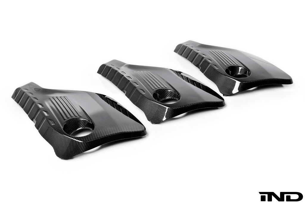 Eventuri BMW F8X M3 / M4 S55 Black Carbon Engine Cover-Exterior-Grocery Getter Performance