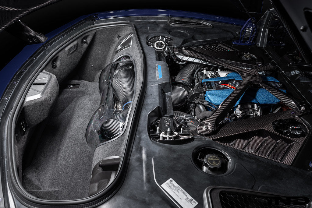 Eventuri Chevrolet Corvette C8 ZR1 Hard-Top Convertible Black Carbon Intake System