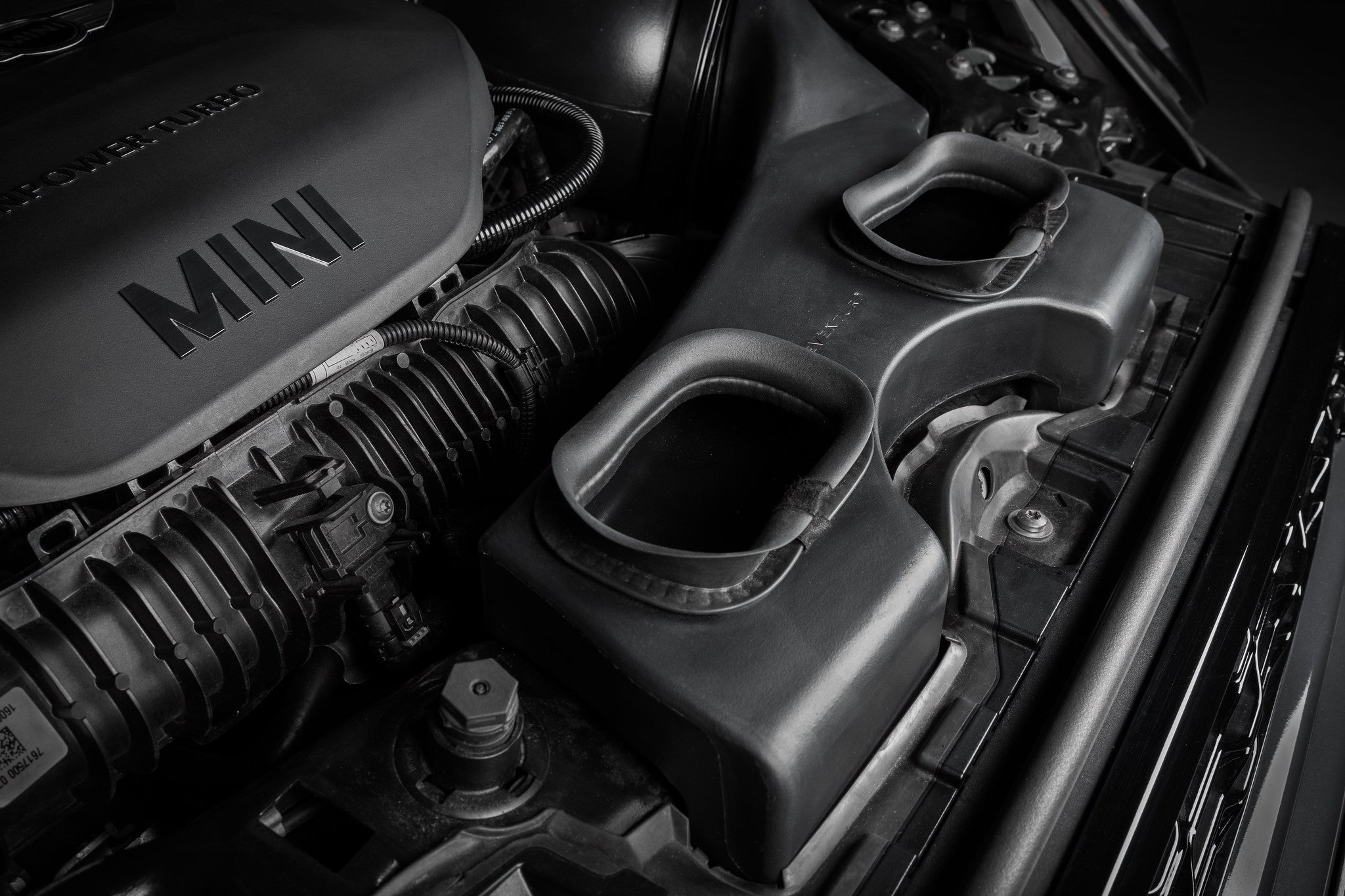 Eventuri F56 Mini Cooper S Plastic Intake + Carbon Scoop