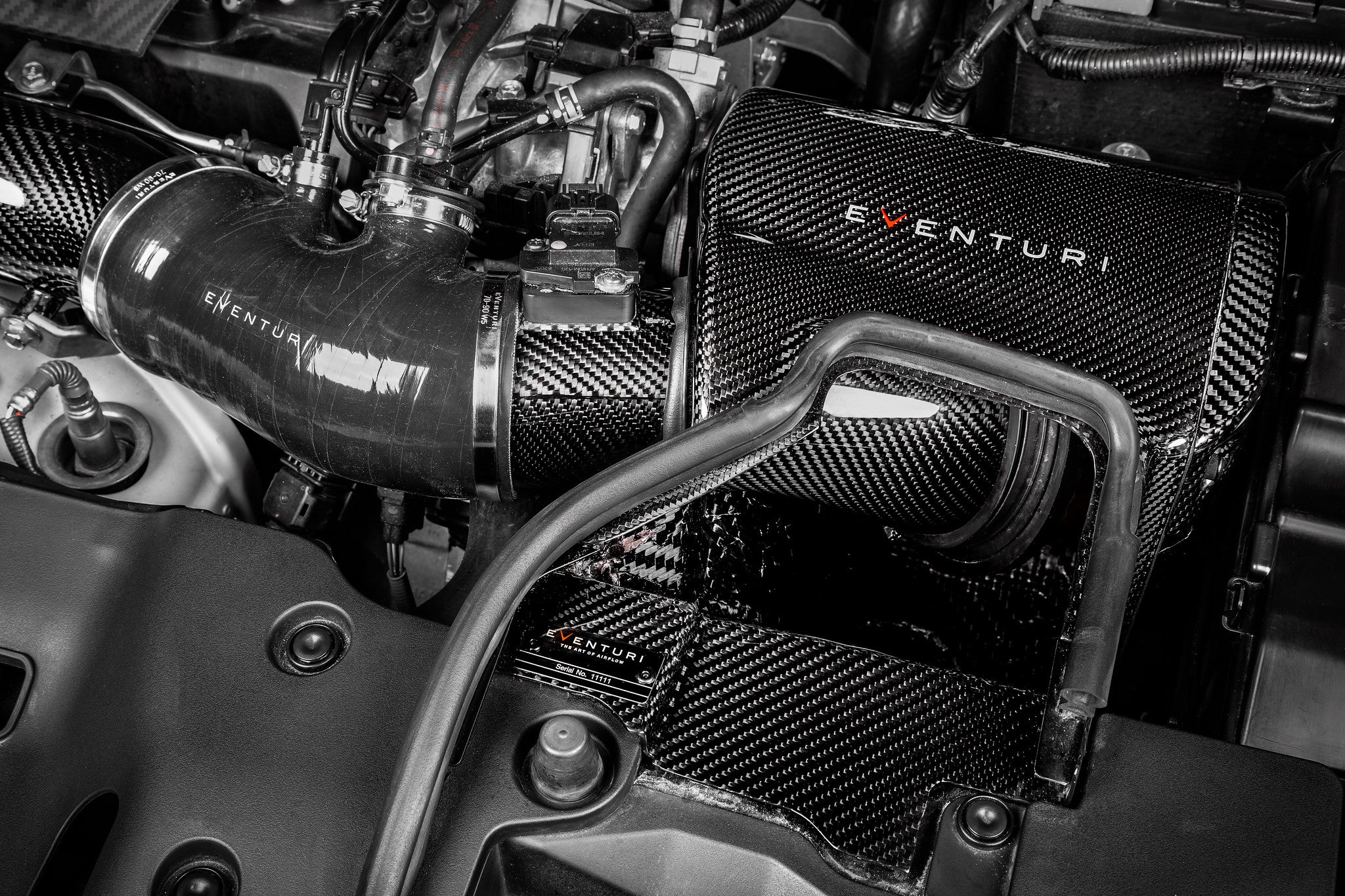 Eventuri FK8 Civic Type-R Black Carbon Intake System - V2-Performance-Grocery Getter Performance