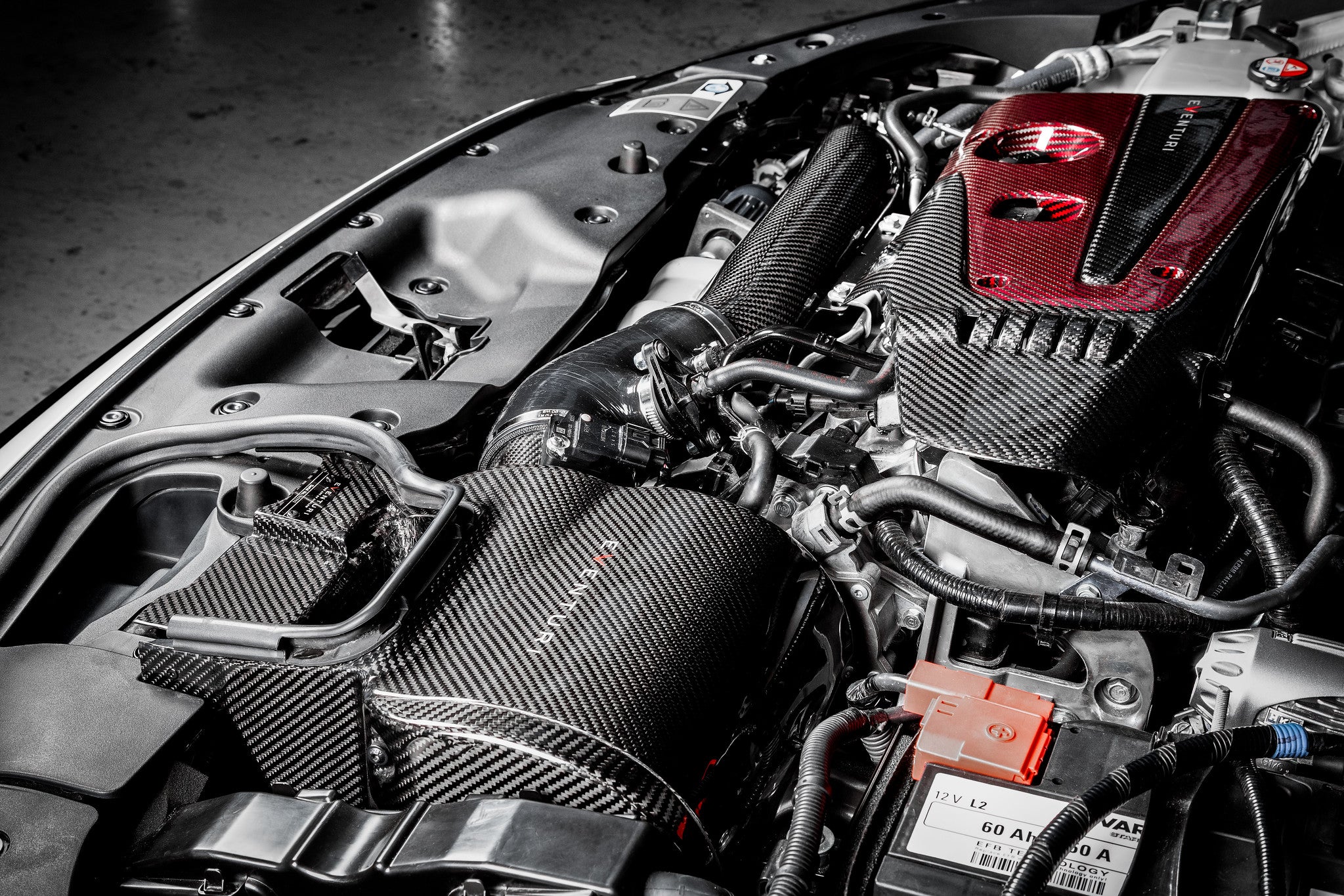 Eventuri FK8 Civic Type-R Black Carbon Intake System - V2-Performance-Grocery Getter Performance