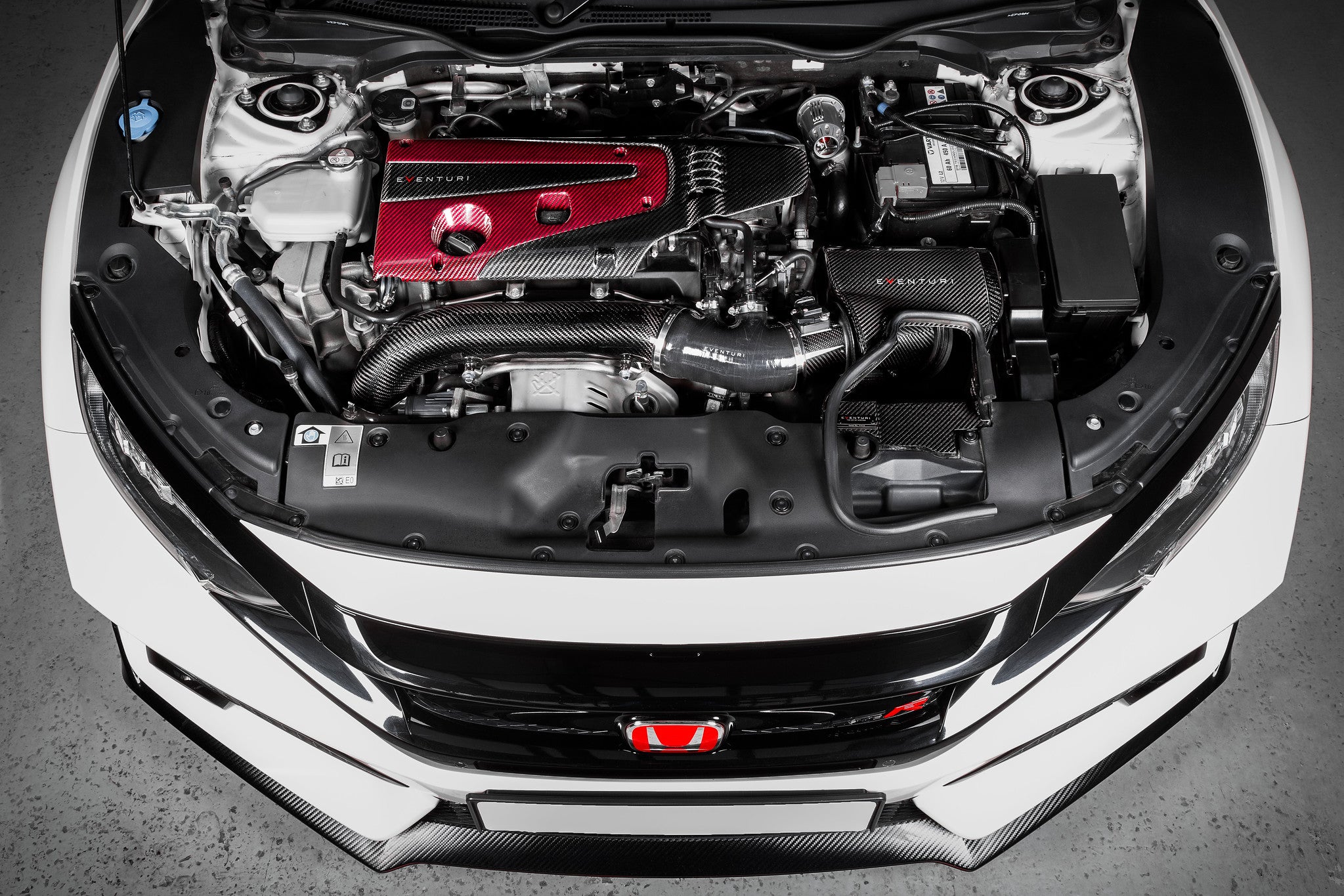 Eventuri FK8 Civic Type-R Black Carbon Intake System - V2-Performance-Grocery Getter Performance