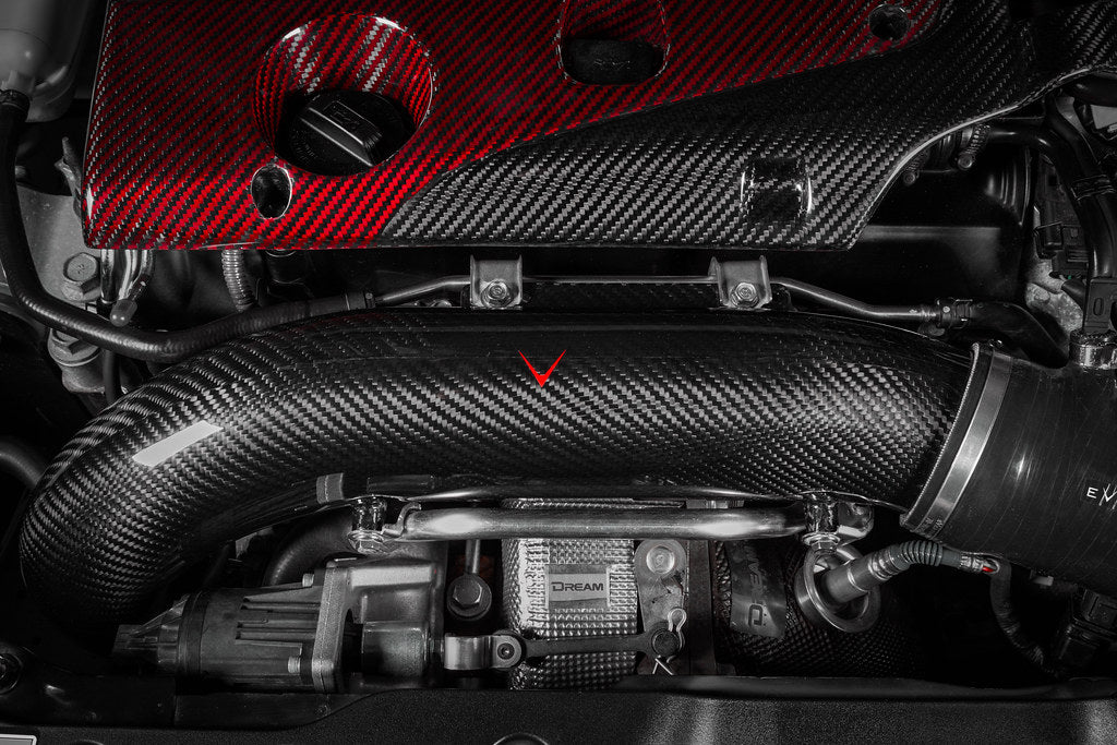 Eventuri FL5 Civic Type-R Carbon Charge Pipe-Performance-Grocery Getter Performance