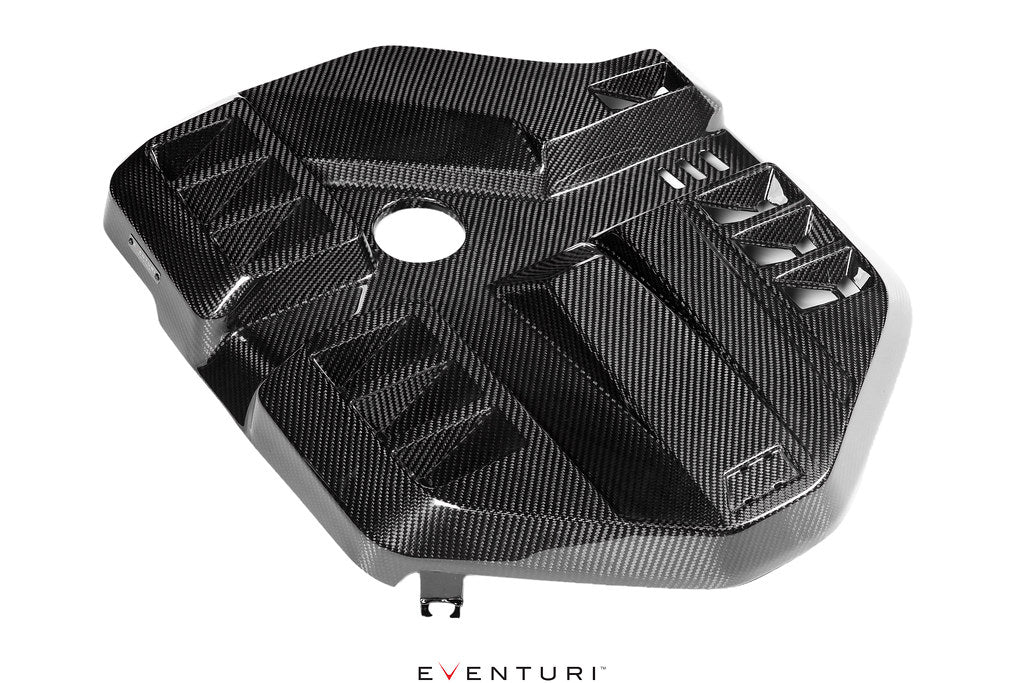 Eventuri G8X M2 / M3 / M4 S58 Black Carbon Engine Cover-Exterior-Grocery Getter Performance