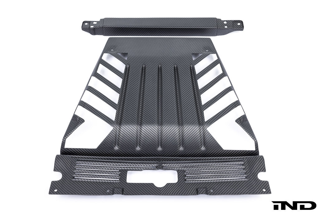 Eventuri Lamborghini Huracan Black Carbon Engine Cover Set-Performance-Grocery Getter Performance