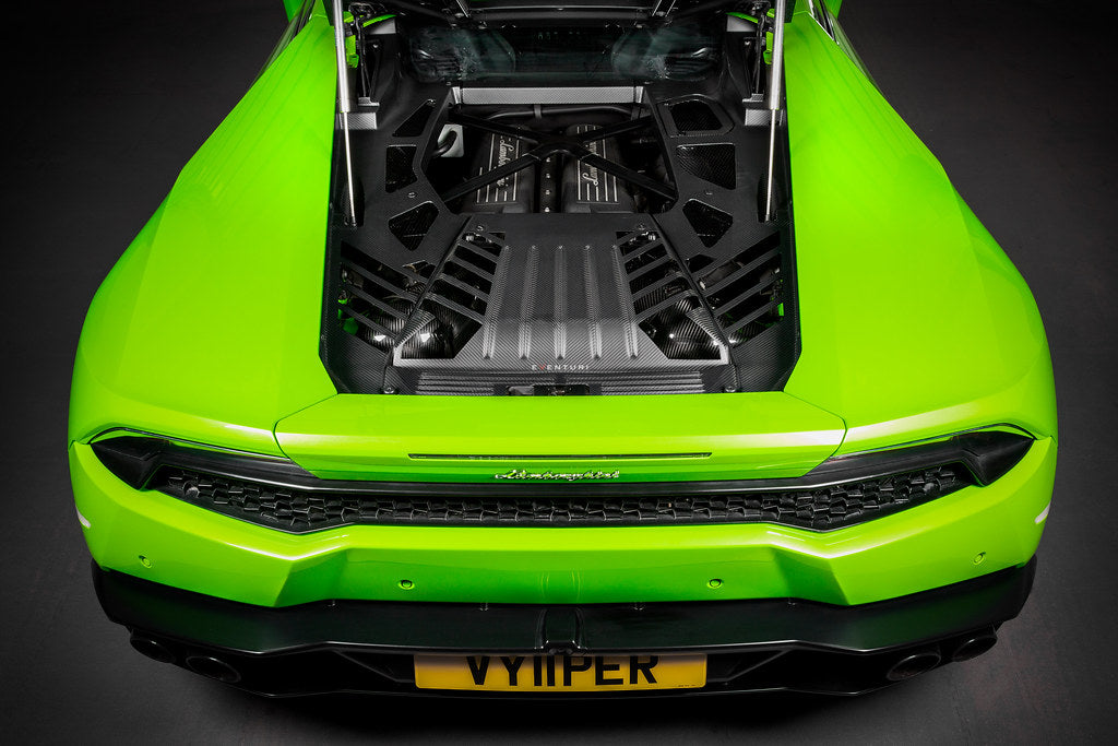 Eventuri Lamborghini Huracan V10 Black Carbon Intake System-Performance-Grocery Getter Performance