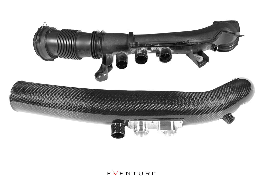 Eventuri Mercedes AMG A35 / CLA35 Hybrid Black Carbon Turbo Tube-Performance-Grocery Getter Performance