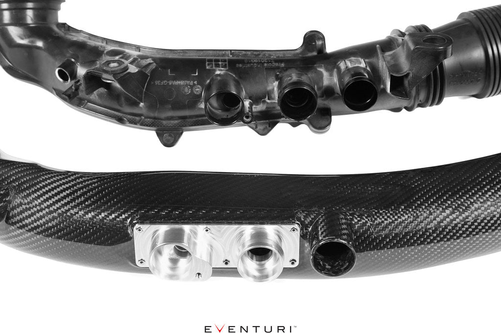 Eventuri Mercedes AMG A35 / CLA35 Hybrid Black Carbon Turbo Tube-Performance-Grocery Getter Performance