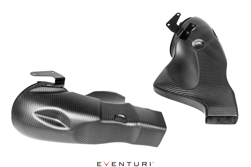Eventuri Mercedes C190 R190 AMG GT 2DR GT / GTS / GTR Black Carbon Intake + Engine Cover - Matte-Performance-Grocery Getter Performance