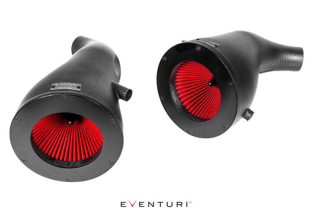 Eventuri Mercedes C190 R190 AMG GT 2DR GT / GTS / GTR Black Carbon Intake + Engine Cover - Matte-Performance-Grocery Getter Performance
