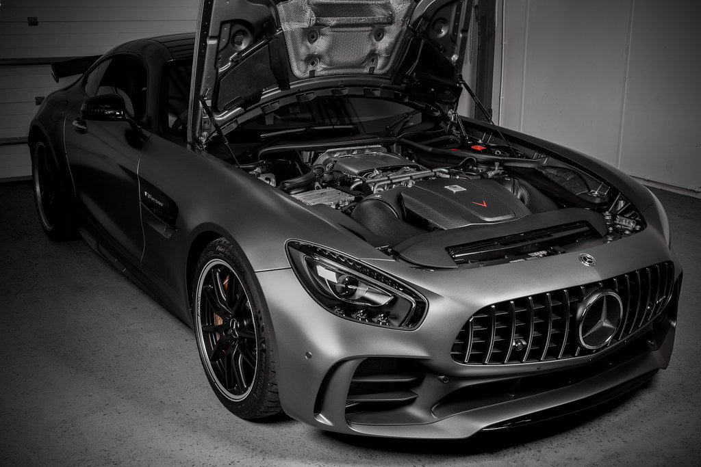 Eventuri Mercedes C190 R190 AMG GT 2DR GT / GTS / GTR Black Carbon Intake + Engine Cover - Matte-Performance-Grocery Getter Performance