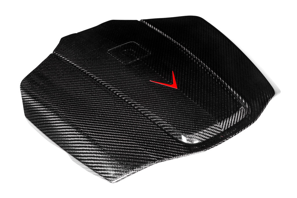 Eventuri Mercedes C190 / R190 AMG GT / GTS / GTR Black Carbon Intake + Engine Cover - Gloss-Performance-Grocery Getter Performance