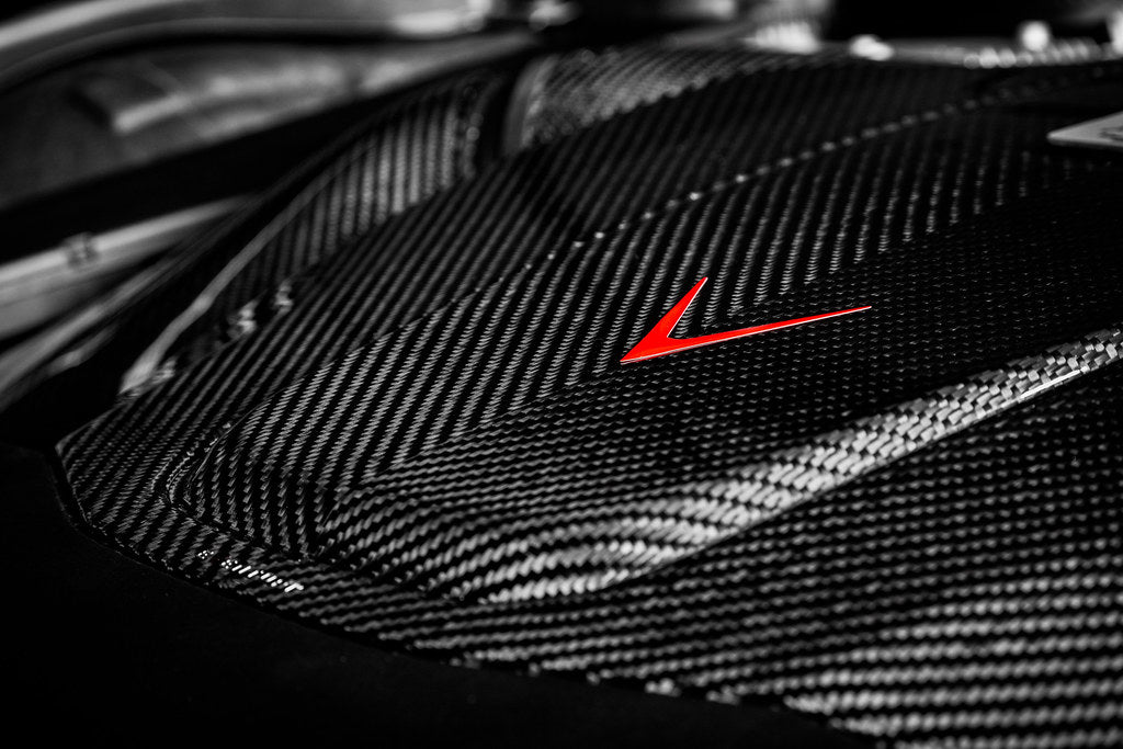Eventuri Mercedes C190 / R190 AMG GT / GTS / GTR Black Carbon Intake + Engine Cover - Gloss-Performance-Grocery Getter Performance